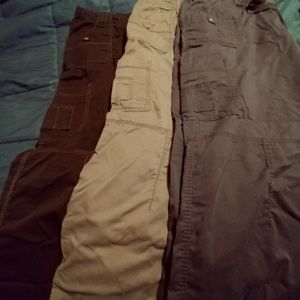 Dickies XL scrub cargo bottoms